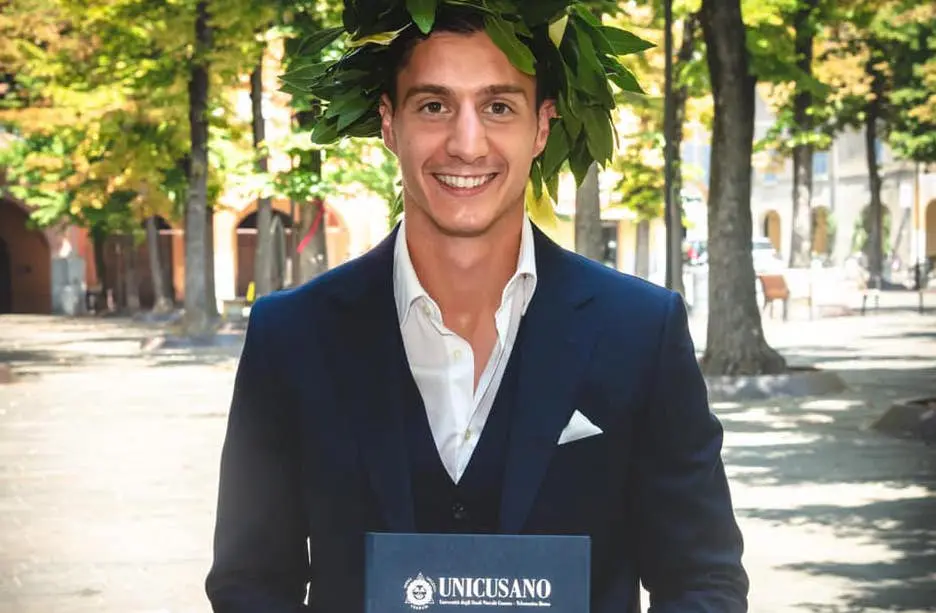 La storia di Alessandro Spanò, dalla promozione in B alla Laurea con Unicusano