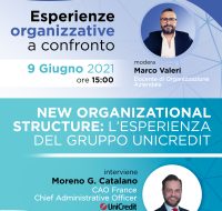 Webinar. New organizational structure: l’esperienza del Gruppo UniCredit