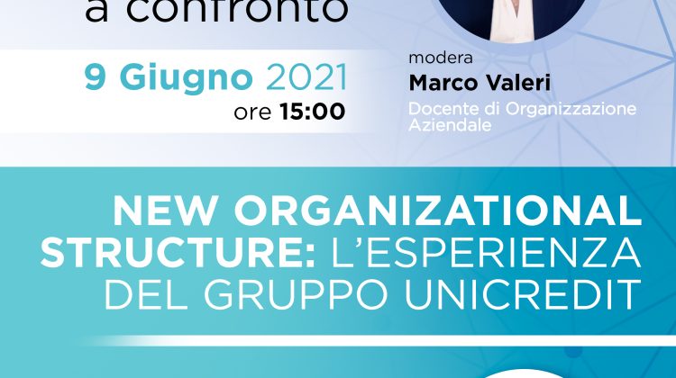 Webinar. New organizational structure: l’esperienza del Gruppo UniCredit