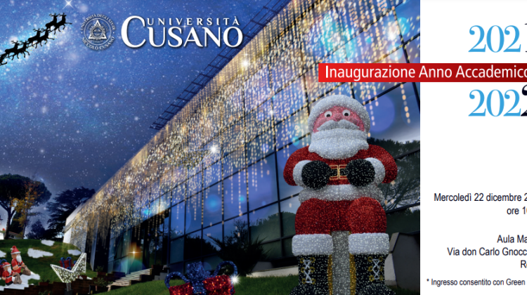 Inaugurazione Anno Accademico UniCusano