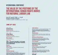The value of the positions of the International human rights bodies for national labour law