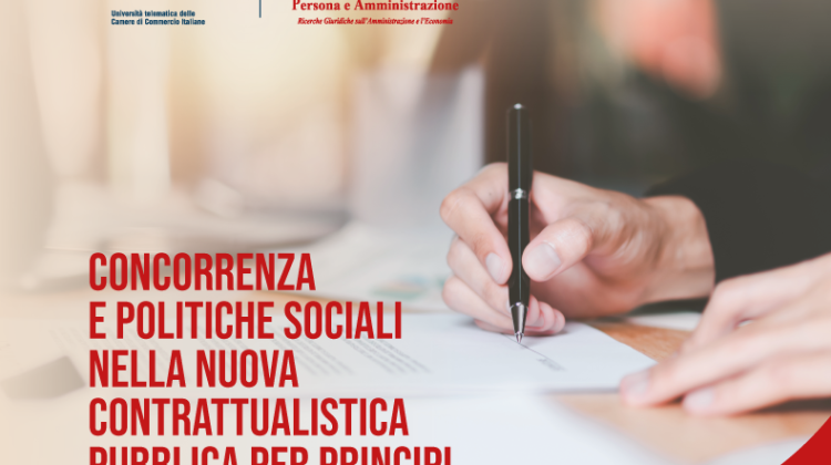 Concorrenza e politiche sociali nella nuova contrattualistica pubblica per principi