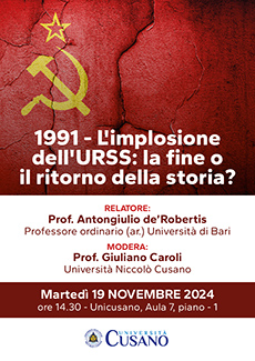 1991 – L’implosione dell’URSS: la fine o il ritorno della storia?