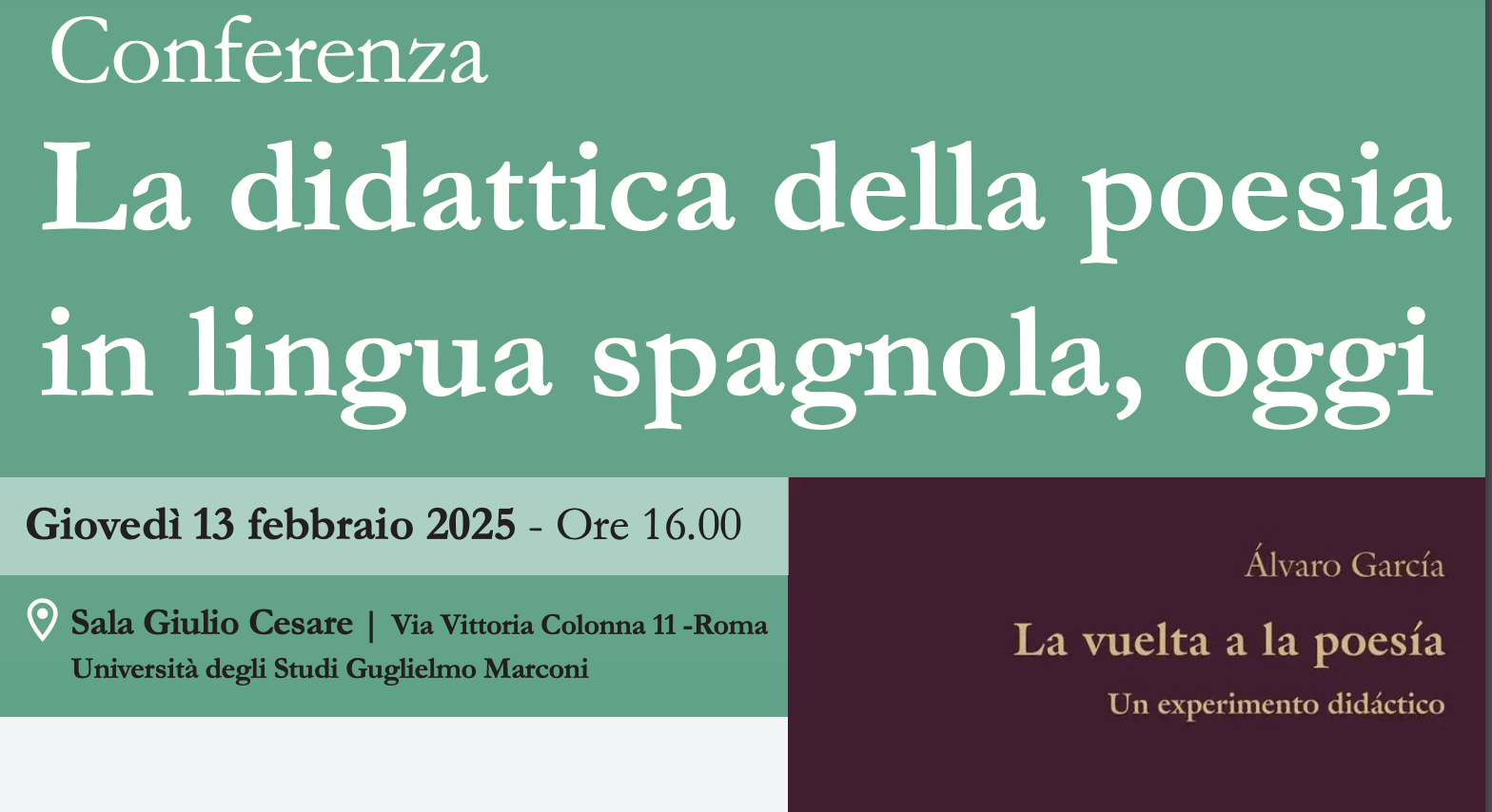 La didattica della poesia in lingua spagnola