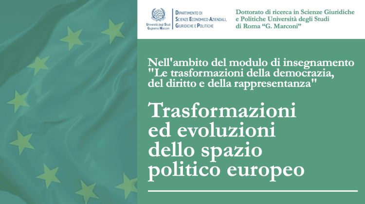 Trasformazioni ed evoluzioni dello spazio politico europeo