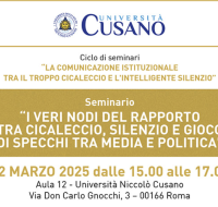 I veri nodi del rapporto tra il cicaleccio, silenzio e gioco di specchi tra media e politica