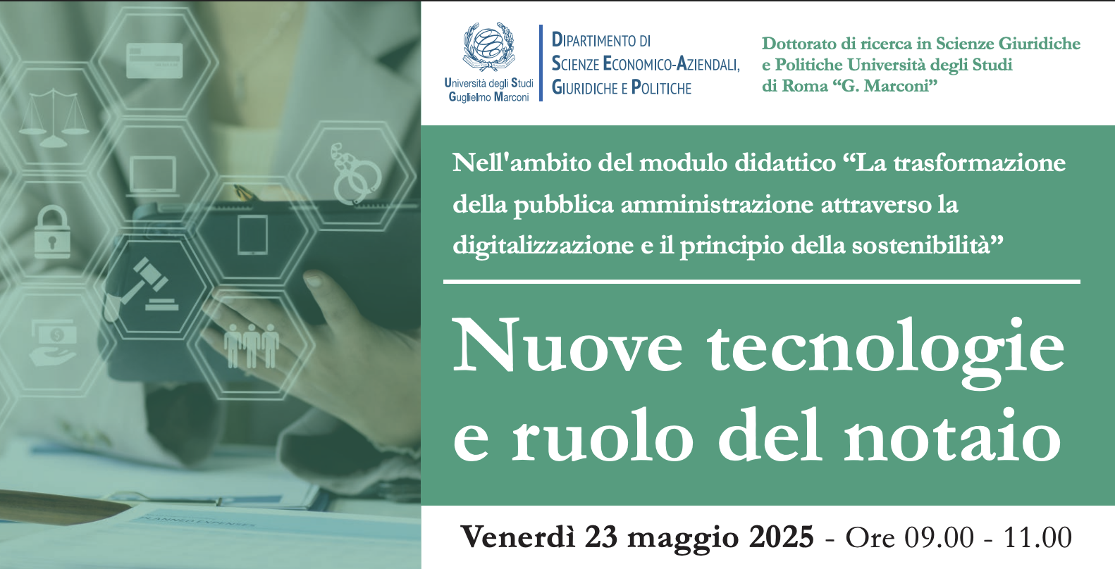 Nuove tecnologie e ruolo del notaio