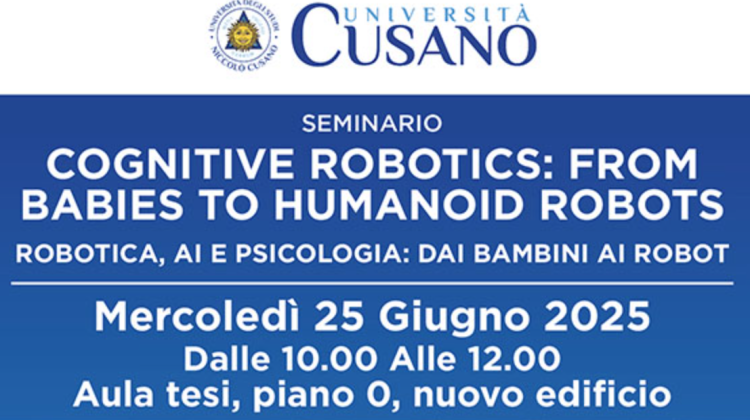 Cognitive Robotics: From Babies to Humanoid Robots