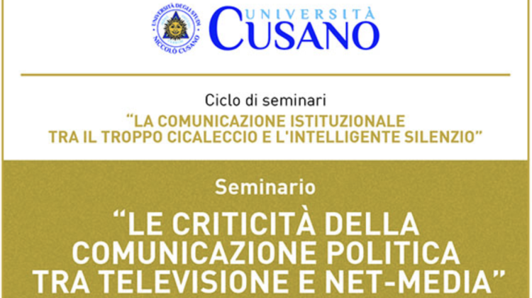 Le criticità della comunicazione politica tra televisione e net-media