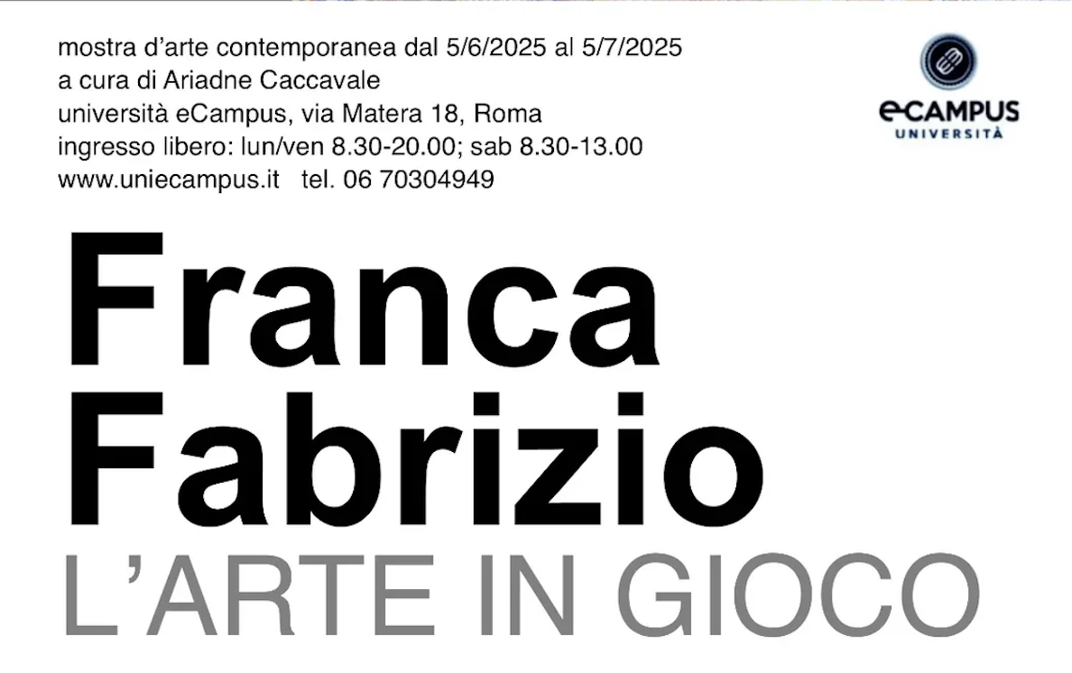 All’Università eCampus arriva la mostra d’arte di Franca Fabrizio