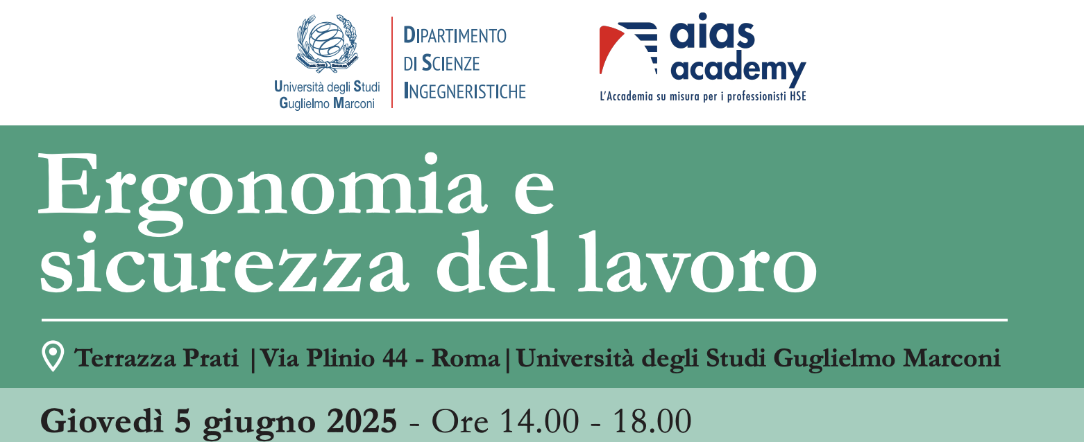 Ergonomia e sicurezza del lavoro