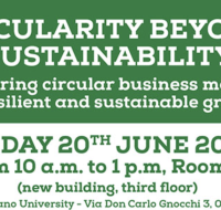 Circularity beyond sustainability