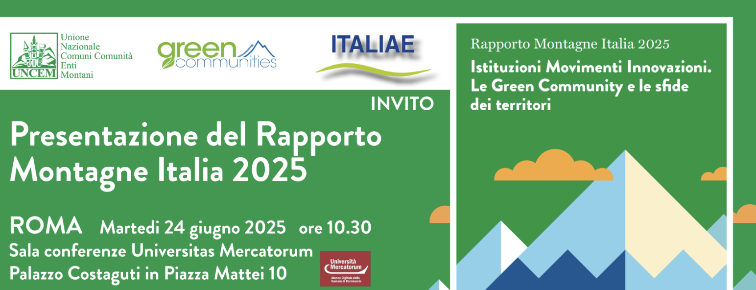 Rapporto Montagne Italia 2025