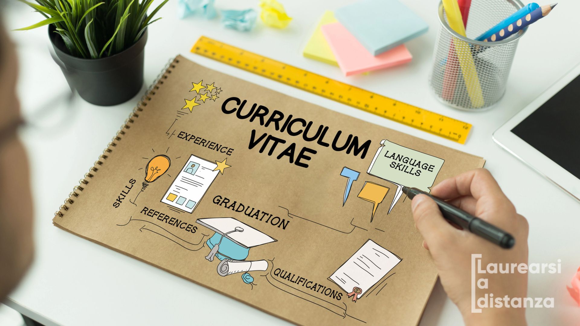 Come creare un CV infografico