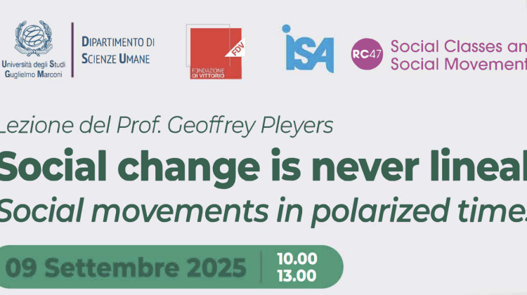 Social change is never lineal