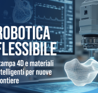 Robotica flessibile. Stampa 4D e materiali intelligenti per nuove frontiere