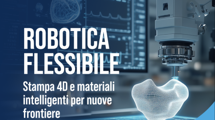 Robotica flessibile. Stampa 4D e materiali intelligenti per nuove frontiere