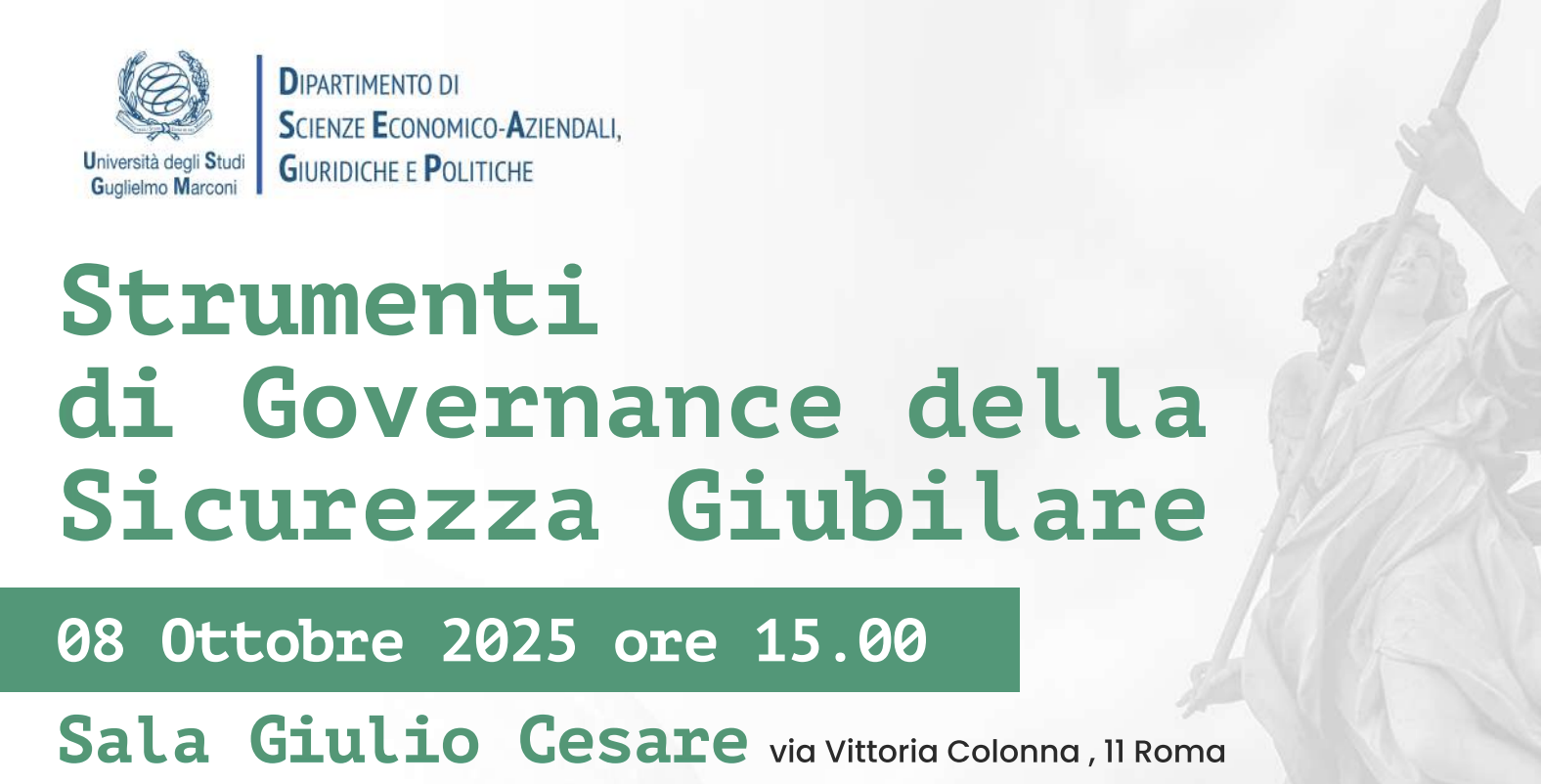 Strumenti di Governance della Sicurezza Giubilare