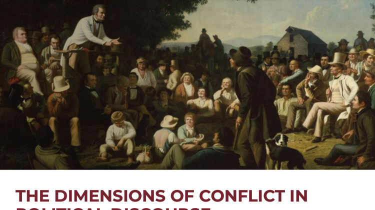 The Dimensions of Conflict in Political Discourse