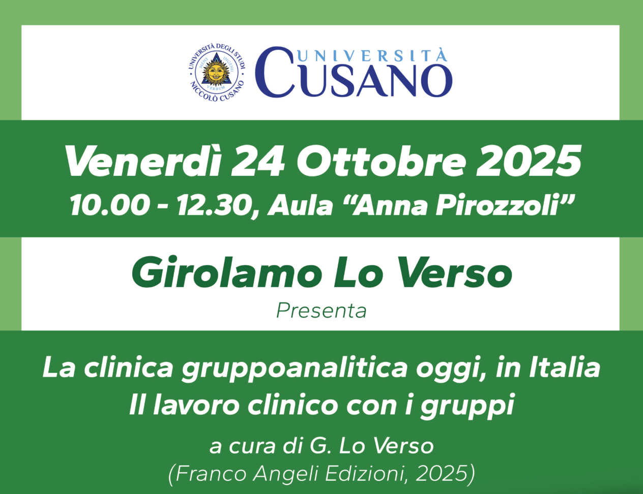 Presentazione libro di Girolamo Lo Verso