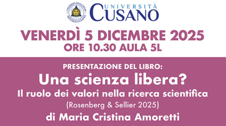 Presentazione del libro: Una scienza libera? 
