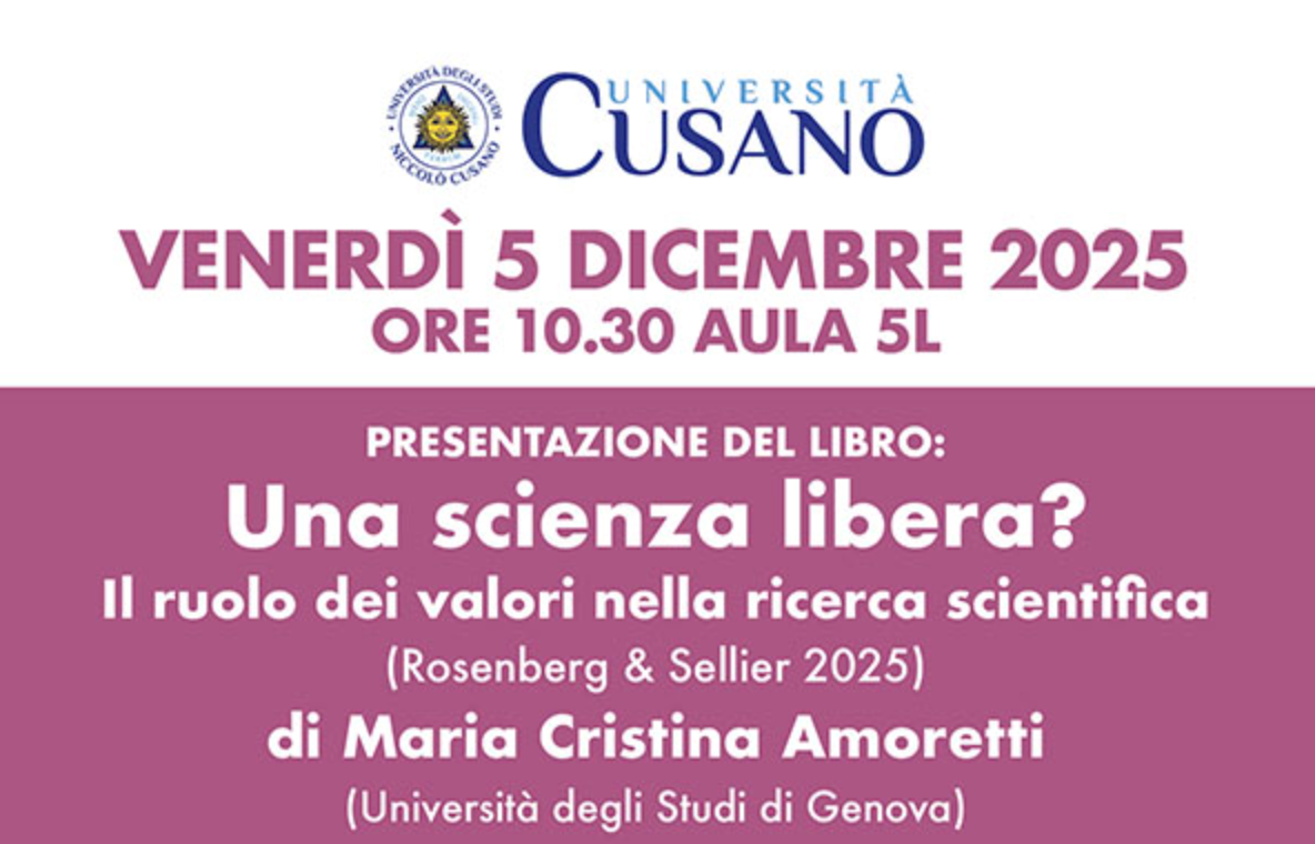 Presentazione del libro: Una scienza libera? 
