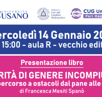 Presentazione del libro Parità di genere incompiuta