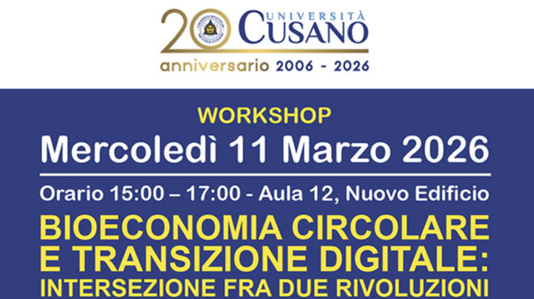 Workshop ‘Bioeconomia circolare e transizione digitale’