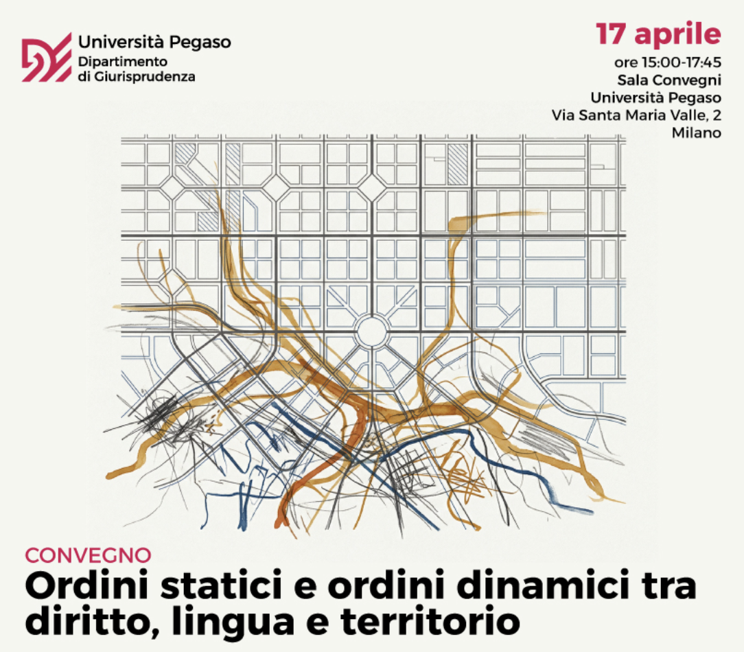 Ordini statici e ordini dinamici tra diritto, lingua e territorio