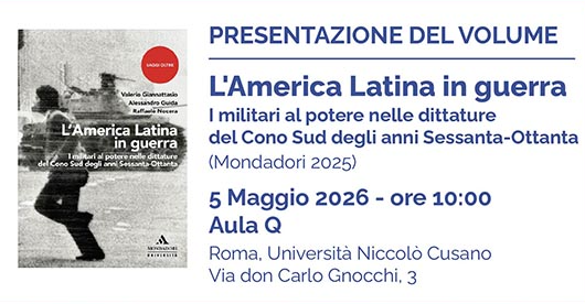 Presentazione del libro “L’America Latina in guerra”
