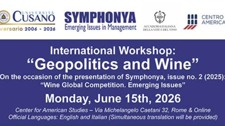 Workshop “Geopolitics and Wine”